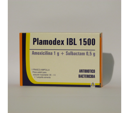 PLAMODEX IBL 1500MG ENDOV AMPOLLA X 5ML