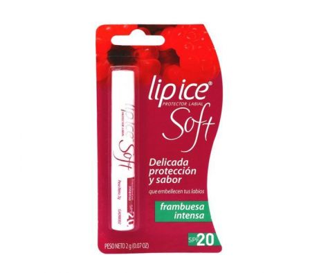 mentholatum labial soft frambuesa intensa 2 g. spf 20