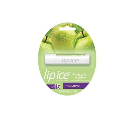 mentholatum labial lip ice manzana