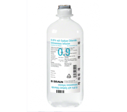 SUERO FISIOLOGICO X 500 ML   BBRAUN