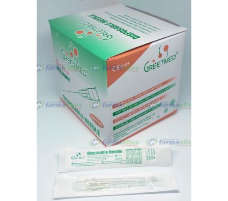 AGUJA DESCART. 30 G. X 1/2. (SUMED)