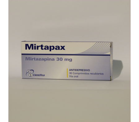 MIRTAPAX 30MG T-REC CAJA X 30