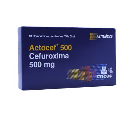 ACTOCEF 500MG T-REC CAJA X 10