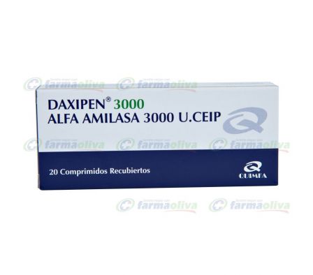 DAXIPEN 3000  CAJA X 20 COMPRIMIDOS RECUBIERTOS