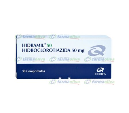 HIDRAMIL 50/12.5MG TABL. CAJA X 30