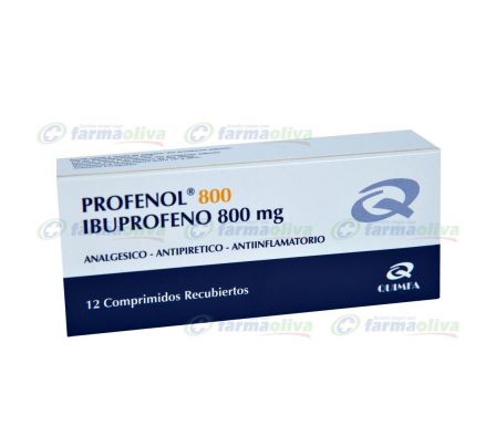 PROFENOL 800MG CO-RV CAJA X 12
