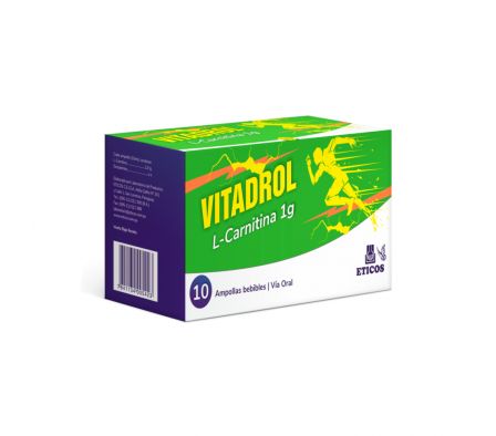 VITADROL 10ML AMP-B AMPOLLA X 10