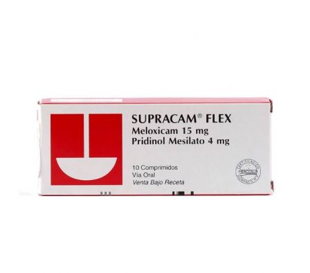 SUPRACAM FLEX 15MG TABL. CAJA X 10