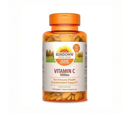VITAMINA C SUNDOWN 1000MG CAPS CAJA X 133