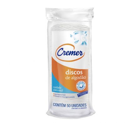 CREMER DISCO DE ALGODON 50 UNIDADES