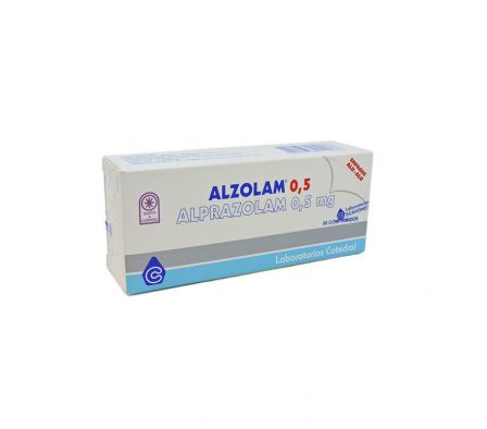 ALZOLAM 0.50MG TABL. CAJA X 50