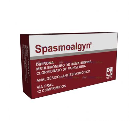 SPASMOALGYN  COMP. CAJA X 12