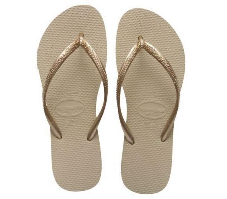 HAVAIANAS SLIM DORADO CLARO 39/0 R.2491