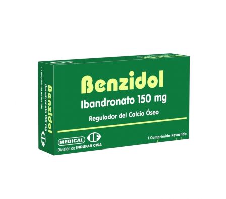 BENZIDOL 150MG CO-RV CAJA X 1