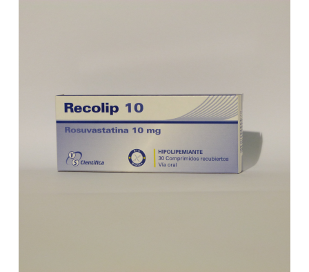 RECOLIP 10MG T-REC CAJA X 30