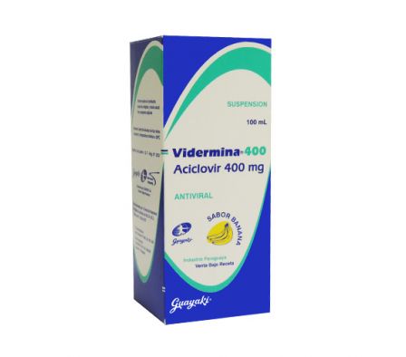 VIDERMINA 400MG SP-OR FRASCO X 100ML