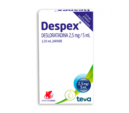 DESPEX 2.5MG JARAB FRASCO X 120ML