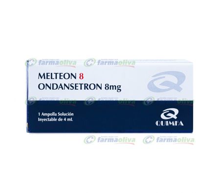 MELTEON 8MG ENDOV AMPOLLA X 5ML