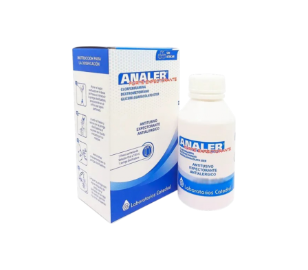 ANALER FORTE EXPECTORANTE 4MG JARAB FRASCO X 100ML