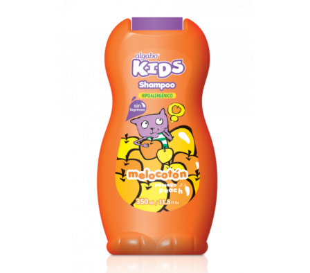 ALGABO KIDS SH. DURAZNO 350 ML