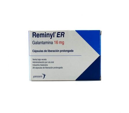 REMINYL ER 16 MG CAPS CAJA X 28 COMPRIMIDOS