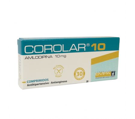 COROLAR 10MG TABL. CAJA X 30