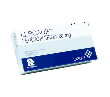 LERCADIP 20MG T-REC CAJA X 30