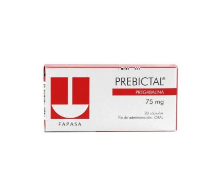 PREBICTAL 75MG CAPS CAJA X 28