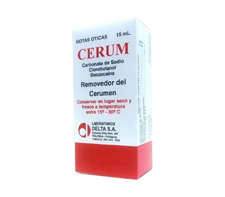 CERUM 2GR GT-OT FRASCO X 15ML