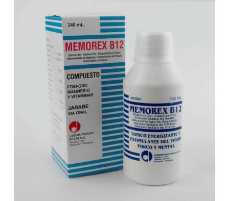 MEMOREX B12 JARABE FRASCO X 240ML