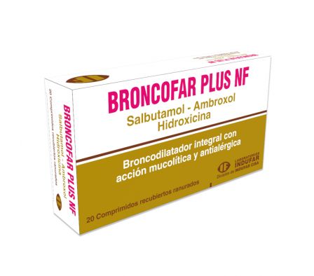 BRONCOFAR PLUS 2MG COMP. CAJA X 20