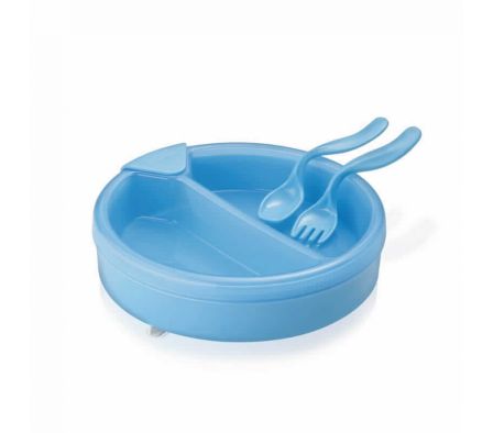 BABELITO BOWL 2 COMP. C/TAPA +CUCHARA