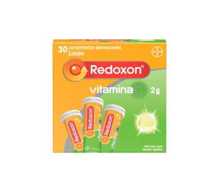 REDOXON LIMON 2 GR EFERVESCENTE CAJA X 30 UNID - 3 TUBOS