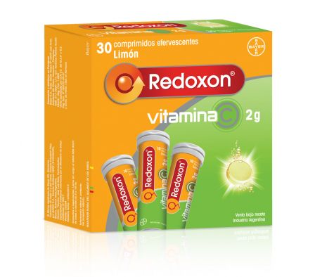 REDOXON LIMON 2 GR EFERVESCENTE CAJA X 30 UNID - 3 TUBOS