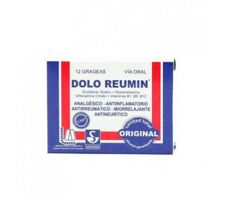 DOLO REUMIN 5MG COMP. REC. CAJA X 12