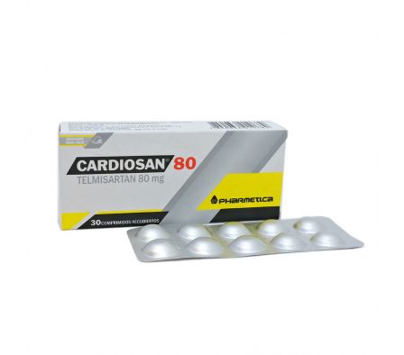 CARDIOSAN 80 MG CAJA X 30 COMPRIMIDOS RECUBIERTOS