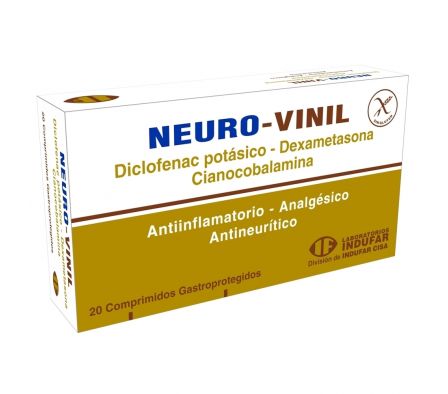 NEURO-VINIL 2MG TABL. CAJA X 20