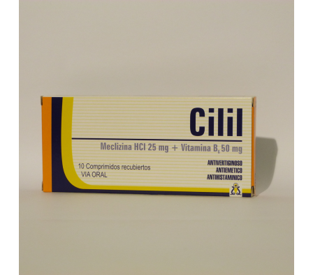 CILIL 2.5MG TABL. CAJA X 10