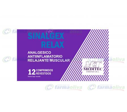 SINALGEX RELAX  T-REC CAJA X 12