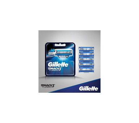 GILLETTE RPTO.MACH 3 TURBO X4