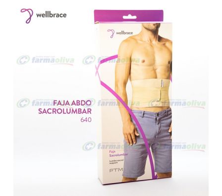 PTM FAJA ABDO SACRO LUMBAR 7 BALLENAS PTM 1.S