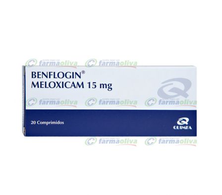 BENFLOGIN 15MG TABL. CAJA X 20