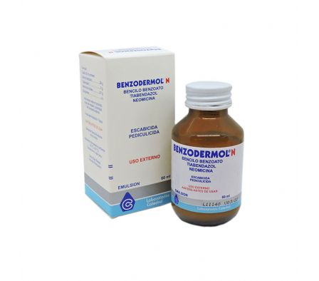 BENZODERMOL N 20GR EM-DER ENVASE X 60ML