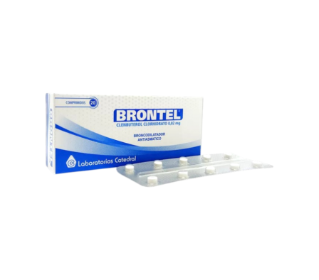 BRONTEL  TABL. CAJA X 20