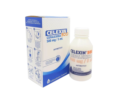 CELEXIN 500MG SP-OR FRASCO X 100ML