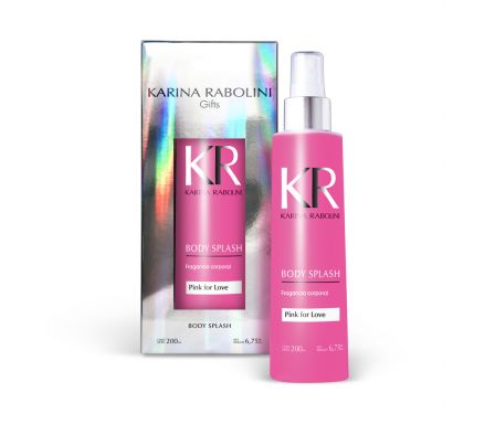 KARINA B.SPLASH X 200 ML.PINK FOR LOVE