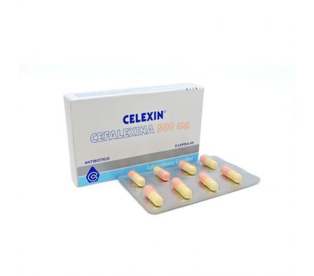 CELEXIN 500MG CAPS CAJA X 8