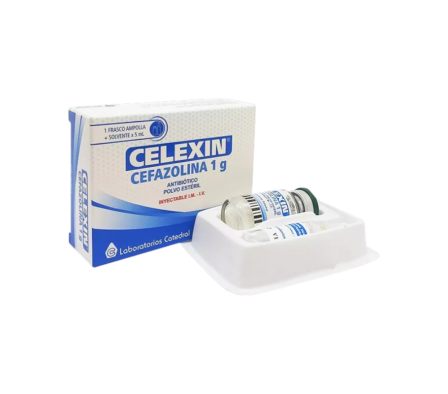 CELEXIN 1GR ENDOV AMPOLLA X 5ML