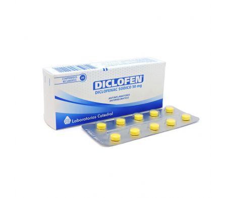 DICLOFEN 50MG T-REC CAJA X 20