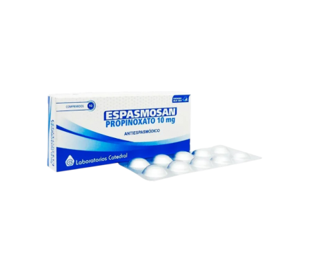 ESPASMOSAN N.F. CAJA X 10 GRAG.